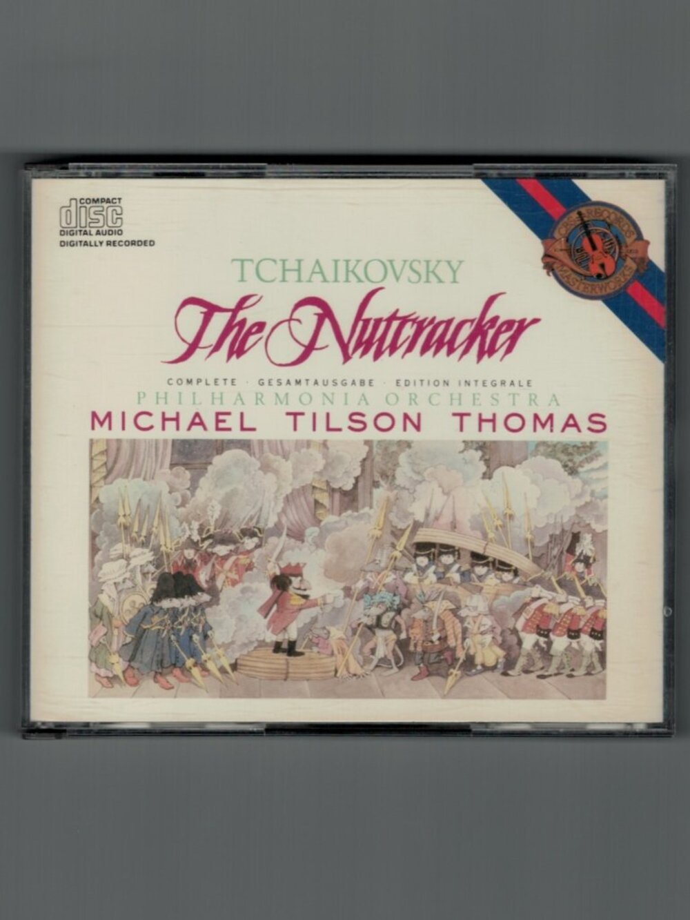 Tchaikovsky: The Nutcracker - Michael Tilson Thomas (CD 2 discs) 1984